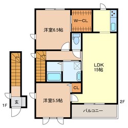 サンマルシェの物件間取画像